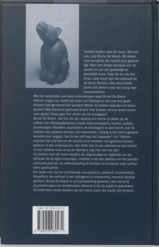 Achterkant van Janken naar de maan