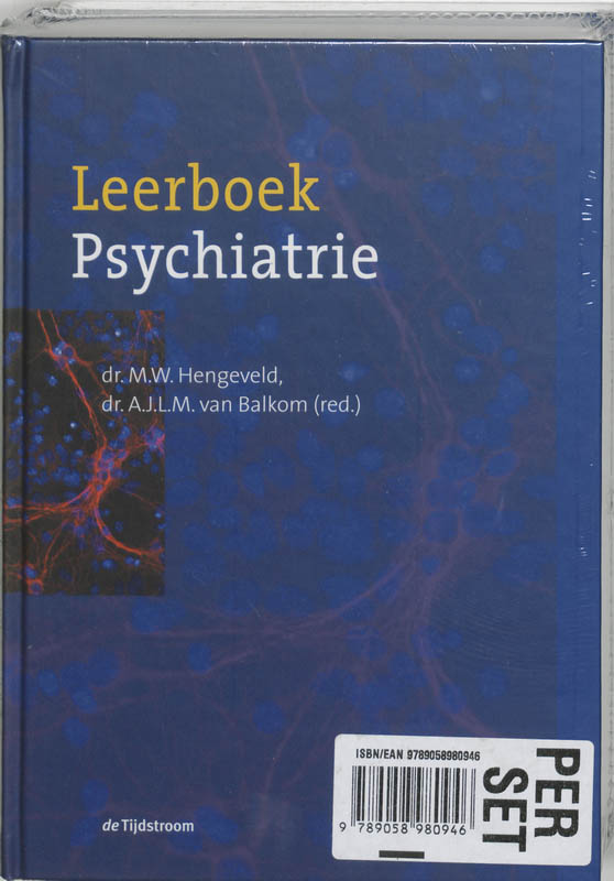 Achterkant van Set Leerboek en PGD Psychiatrie