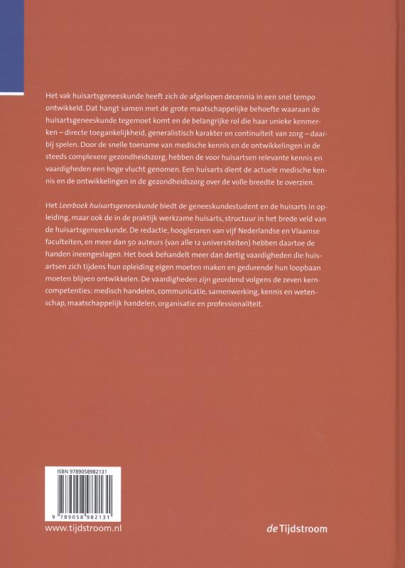 Achterkant van Leerboek huisartsgeneeskunde