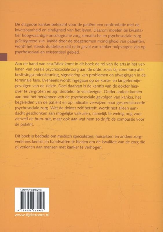 Achterkant van Psychosociale zorg in de oncologie