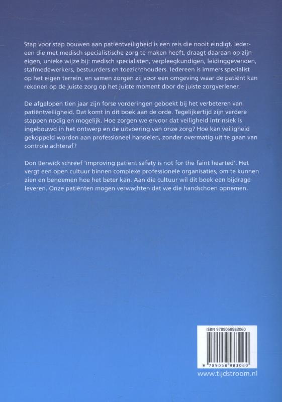 Achterkant van Patiëntveiligheid