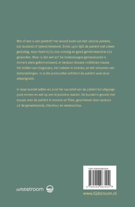 Achterkant van Anatomie van de patiënt