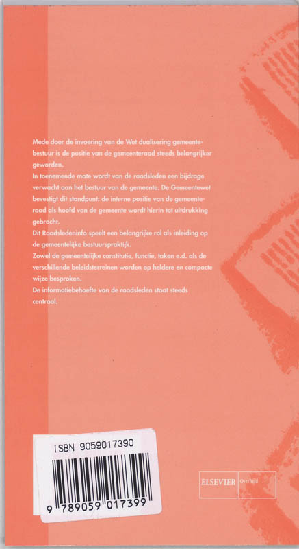Achterkant van 2006