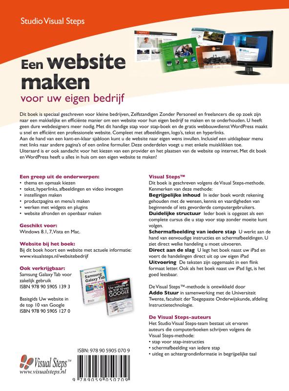 Achterkant van Een website maken voor uw eigen bedrijf