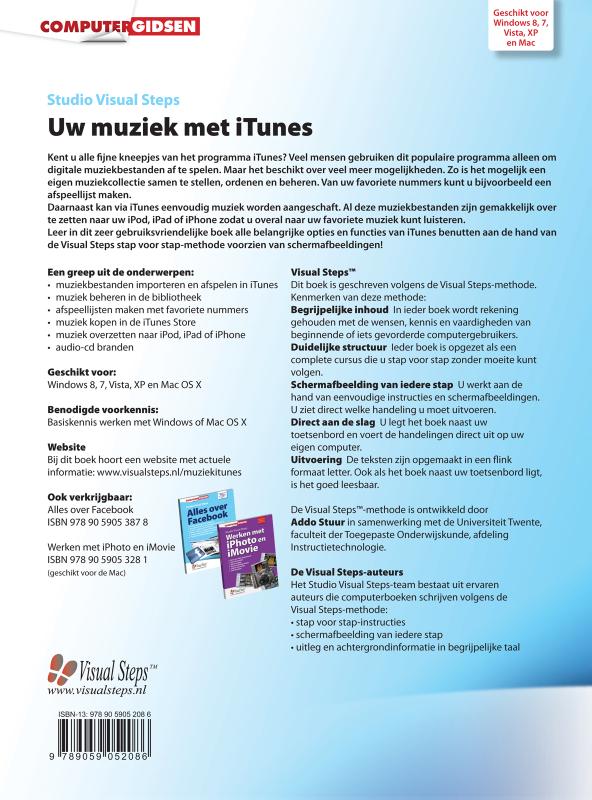 Achterkant van Uw muziek met iTunes