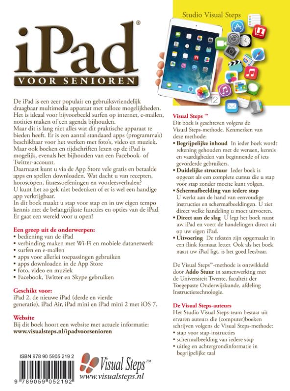Achterkant van iPad voor senioren