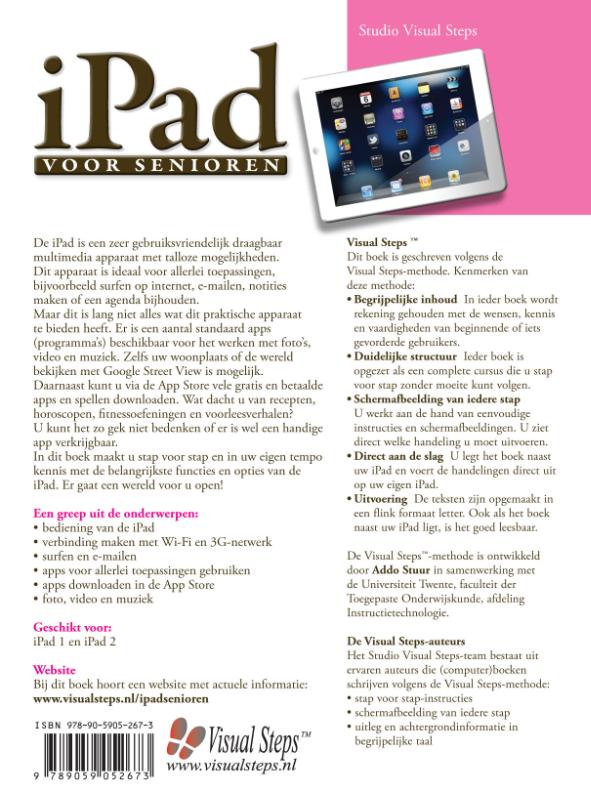Achterkant van iPad voor senioren