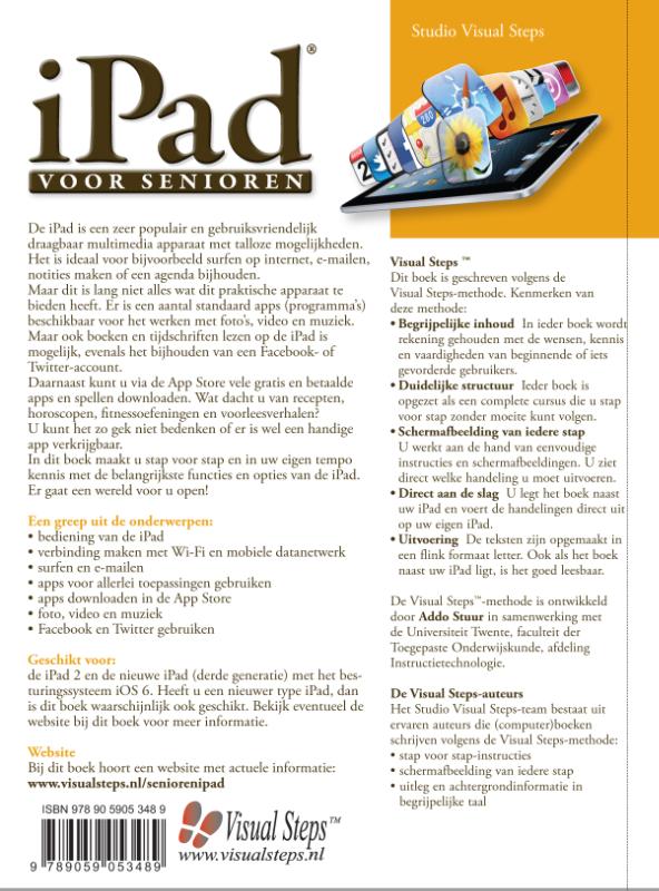 Achterkant van iPad voor senioren