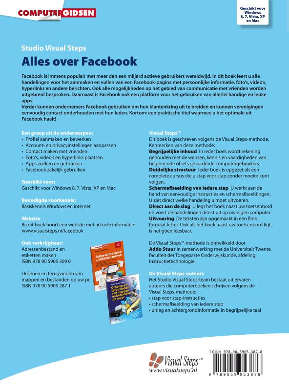 Achterkant van Alles over Facebook