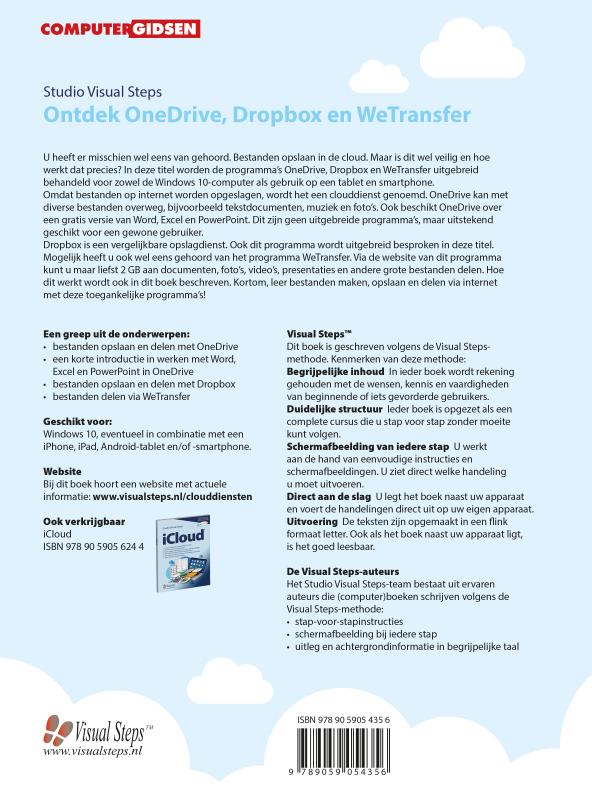 Achterkant van Ontdek OneDrive, Dropbox en WeTransfer