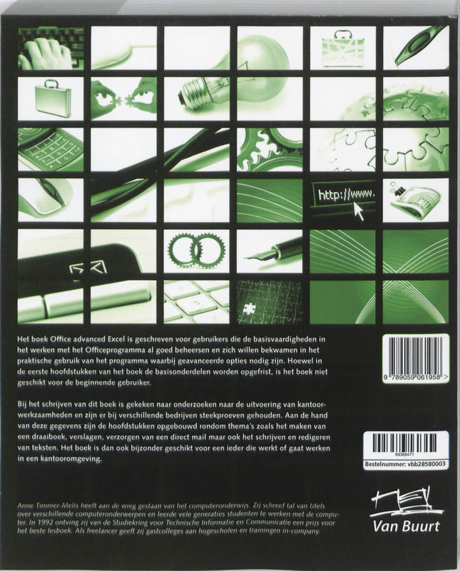 Achterkant van Excel 2007