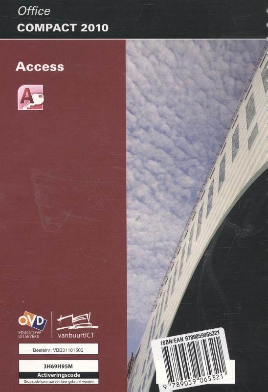 Achterkant van Compact Access 2010