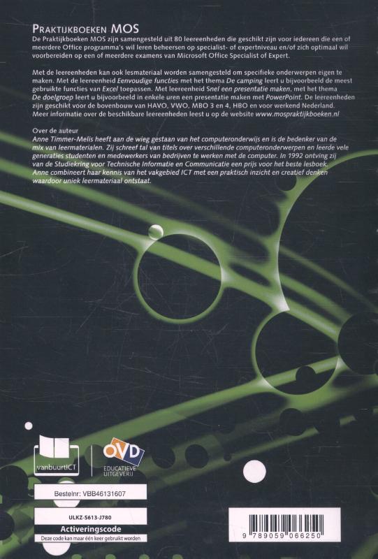 Achterkant van Praktijkboek