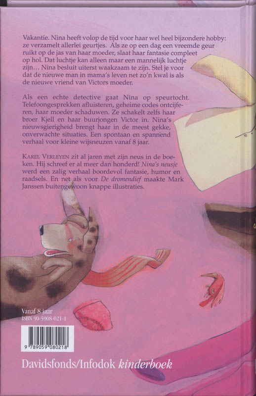 Achterkant van Nina's neusje