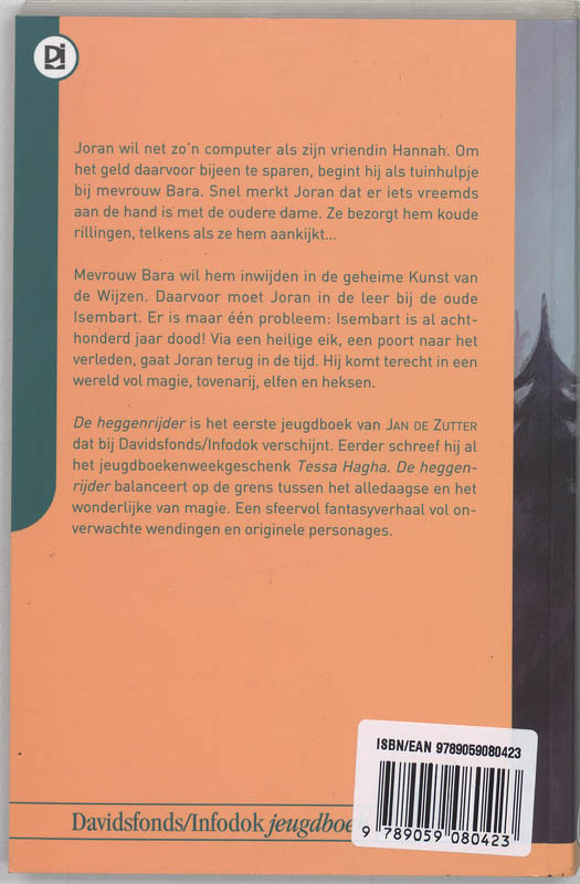 Achterkant van De heggenrijder