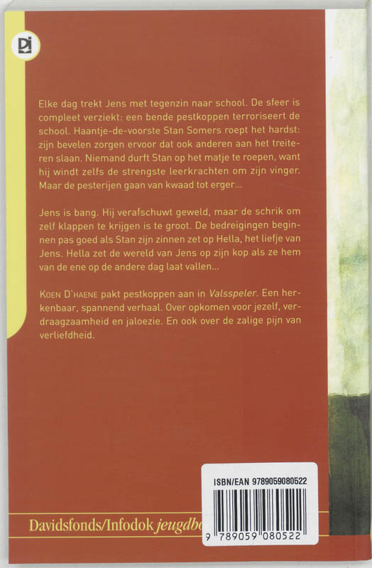 Achterkant van Valsspeler