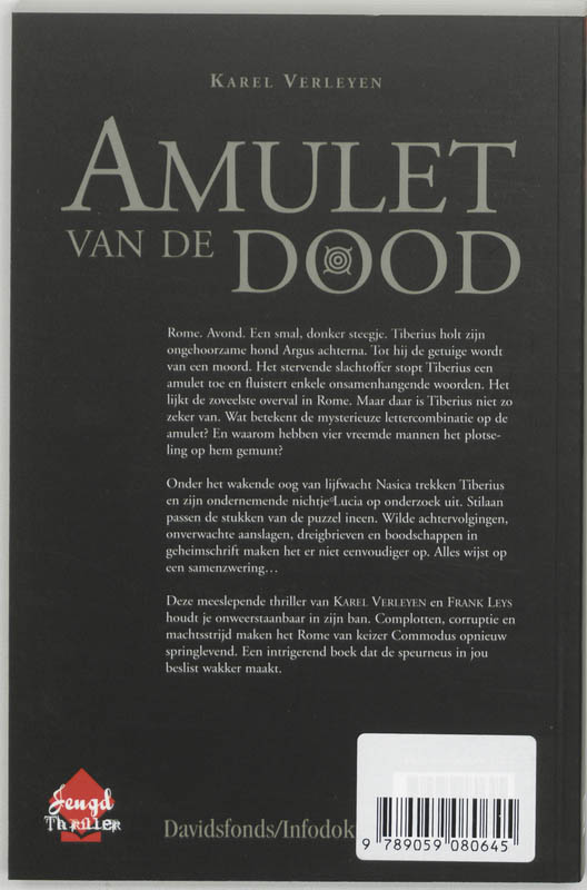 Achterkant van Amulet van de dood