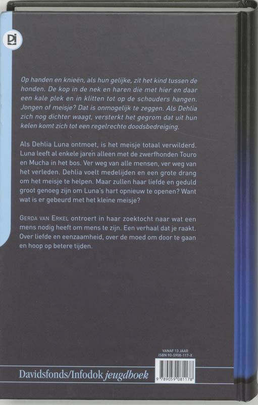 Achterkant van Huilen naar de maan