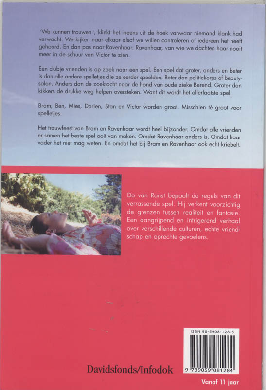 Achterkant van Ravenhaar