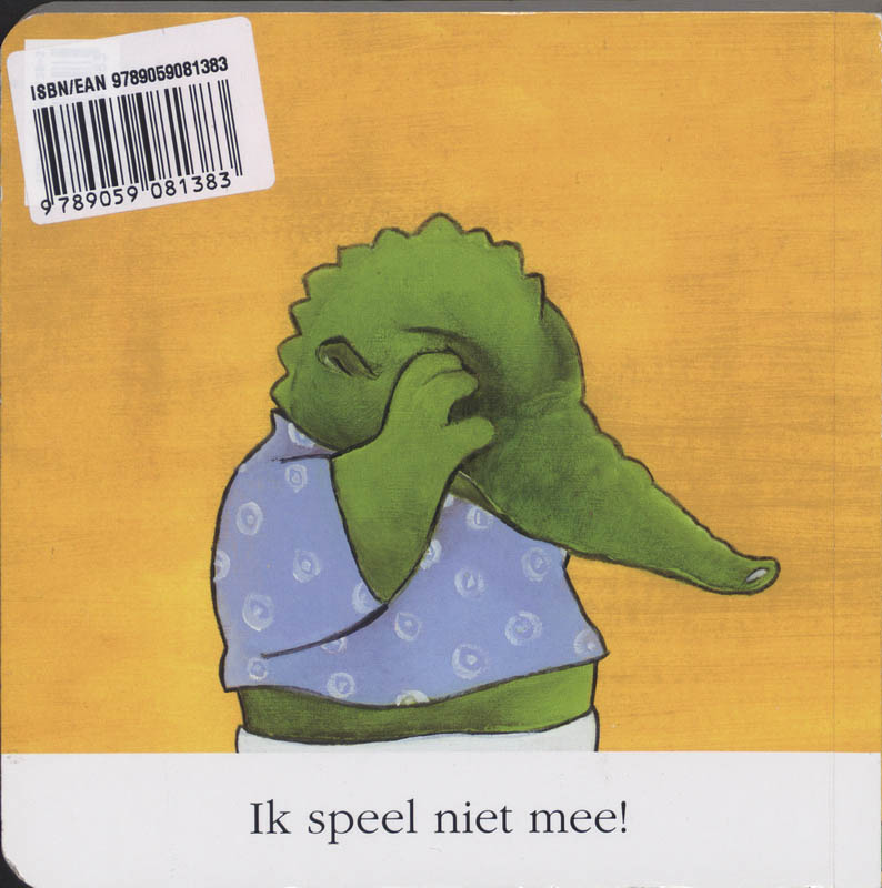 Achterkant van Ik speel mee