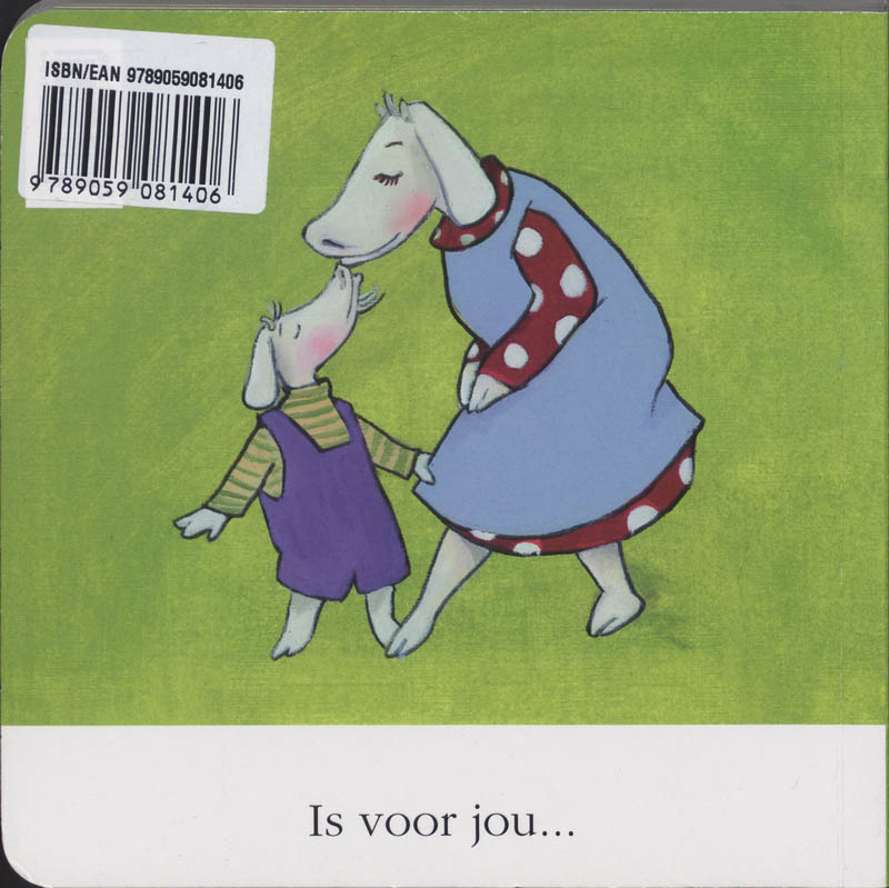 Achterkant van Is van mij