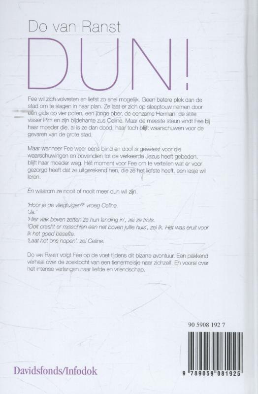 Achterkant van Dun!