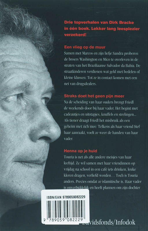 Achterkant van 3 x bracke