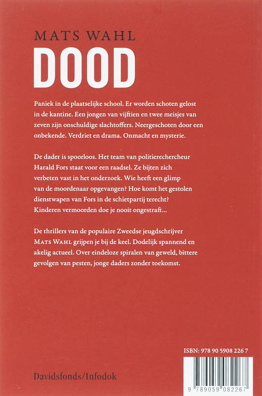 Achterkant van Dood
