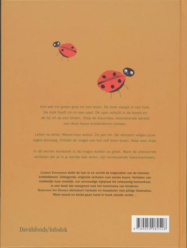Achterkant van kriebeldieren