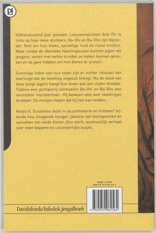Achterkant van Kinderen van de leeuwendochter