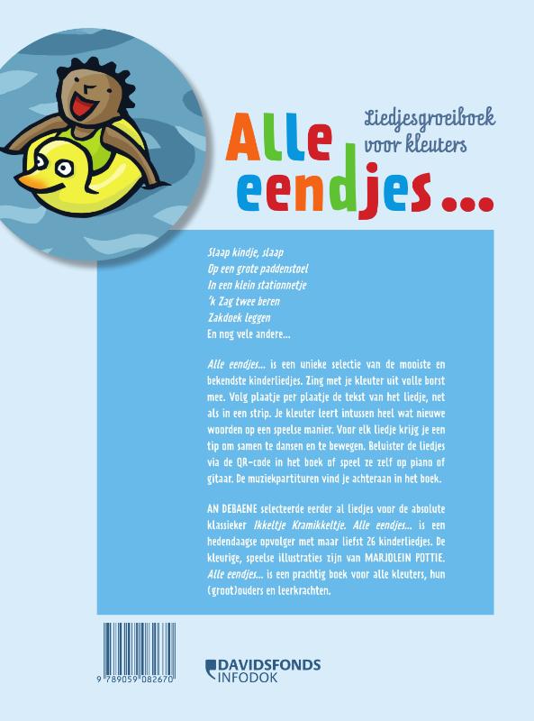 Achterkant van Alle eendjes