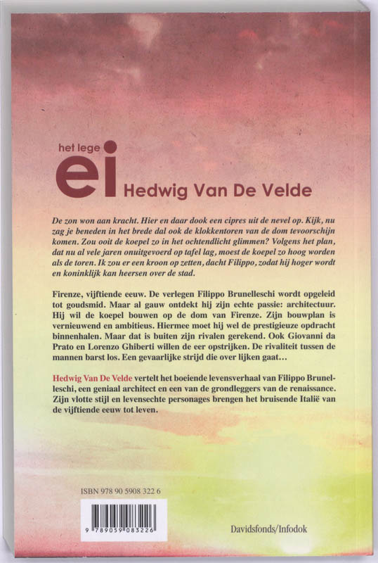 Achterkant van Het lege ei
