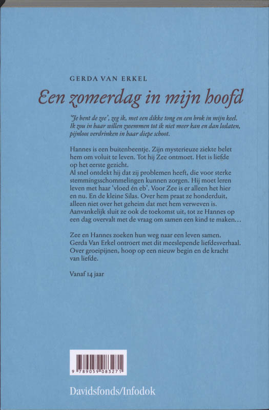 Achterkant van Een zomerdag in mijn hoofd