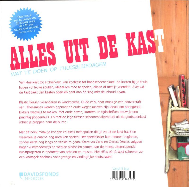 Achterkant van Alles uit de kast