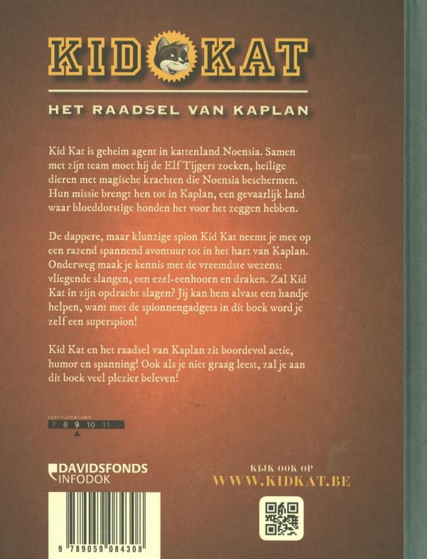 Achterkant van Kid Kat