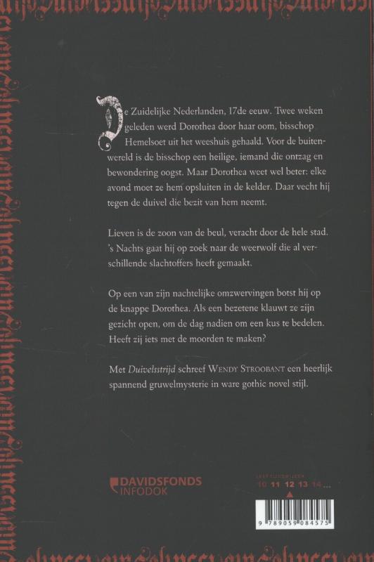 Achterkant van Duivelsstrijd
