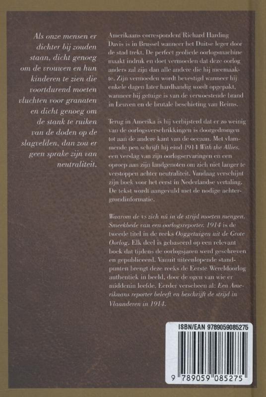 Achterkant van Waarom de VS zich nu in de strijd moeten mengen