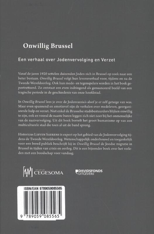 Achterkant van Onwillig Brussel