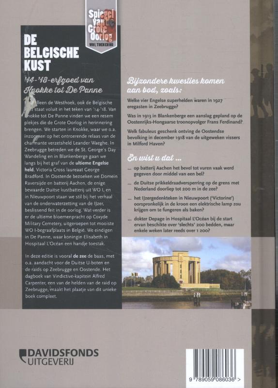 Achterkant van De Belgische Kust