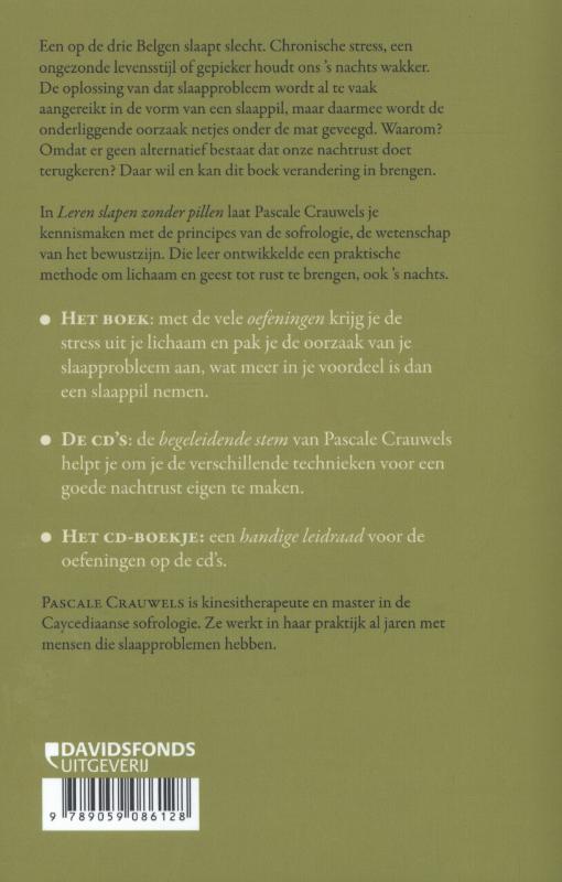 Achterkant van Leren slapen zonder pillen