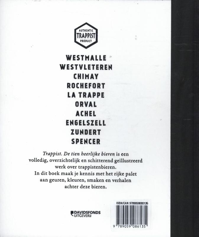 Achterkant van Trappist
