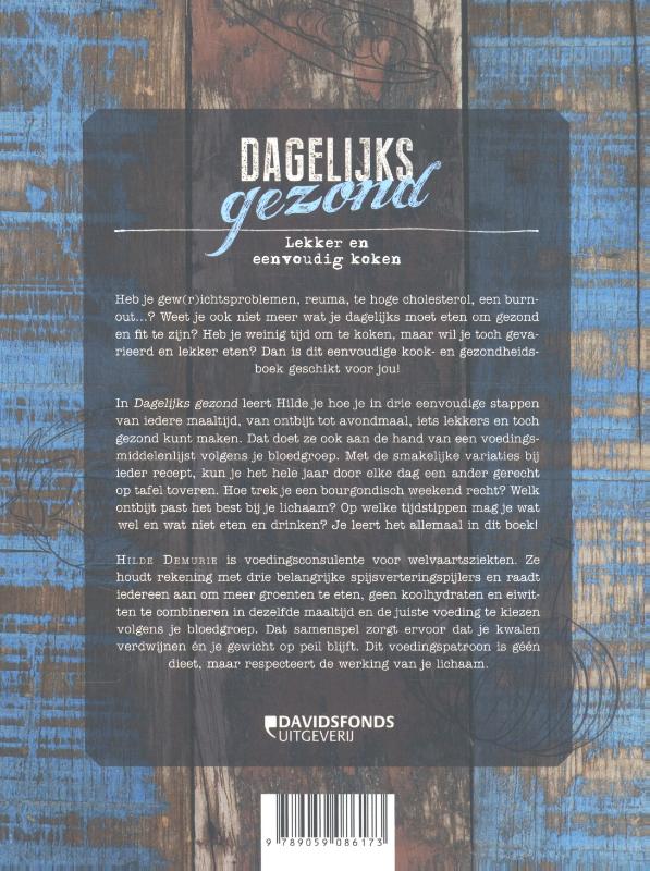 Achterkant van Dagelijks gezond