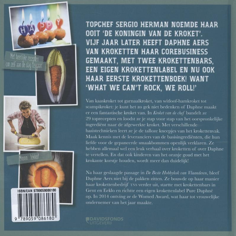 Achterkant van Kroket van de chef