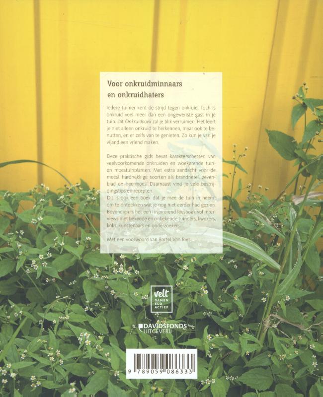 Achterkant van Onkruidboek