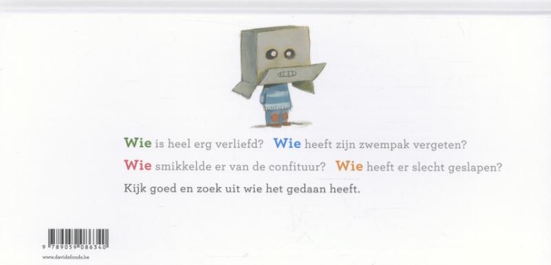 Achterkant van Wie doet wat?