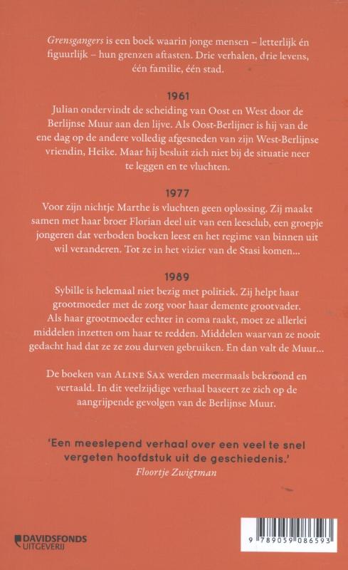 Achterkant van Grensgangers