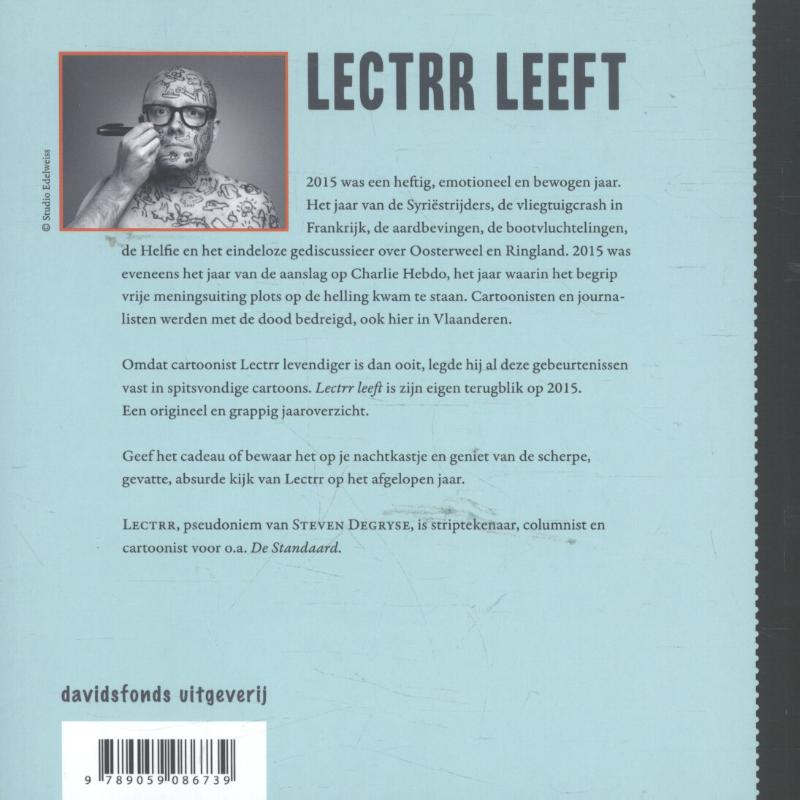 Achterkant van Lectrr leeft