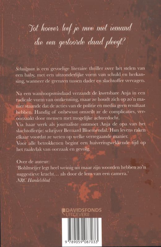 Achterkant van Schuilgaan