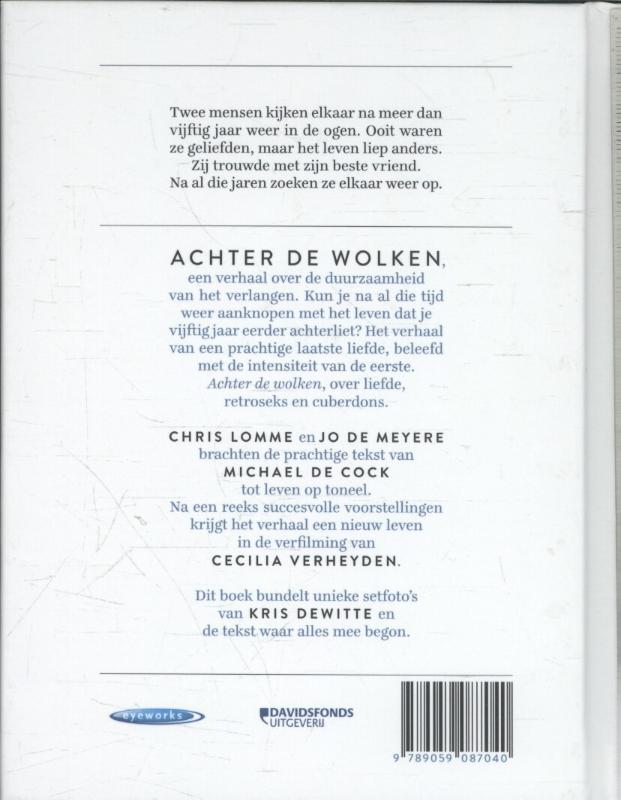 Achterkant van Achter de wolken