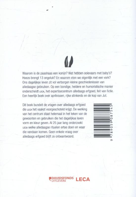 Achterkant van Kwestie van konijnen